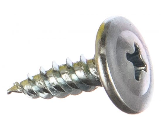 Саморез с пресс-шайбой по металлу 4,2х13 Саморезик полусфера, оцинков, острый 1кг SWPSHO-4,2х13-1 