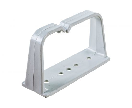 Кабельный органайзер Cabeus вертикальное кольцо, пластиковое 75x42мм, JI01-A 