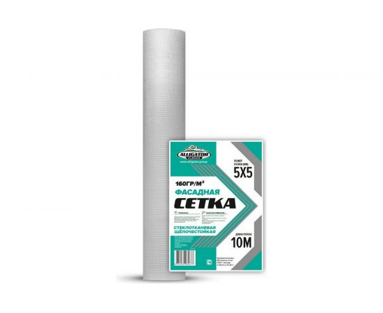 Стеклотканевая фасадная сетка Albinos 160гр 10м 00000841 