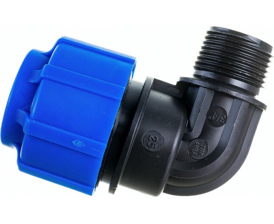 Отвод с наружной резьбой ПОЛИТЭК 25х3/4 50012534 