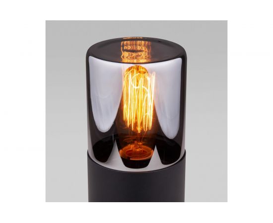 Садово-парковый светильник Elektrostandard 35125 S Roil чёрный дымчатый плафон a055632 – изображение 2