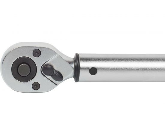 Динамометрический ключ для левой и правой резьбы KING TONY P34462-1DG 1/2"", 40-200 Нм, футляр, в комплекте 2 торцевые головки – изображение 2