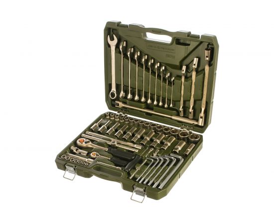 Набор головок и принадлежностей, 64 предмета Дело Техники 1/2"", 1/4"" 620764 – изображение 2