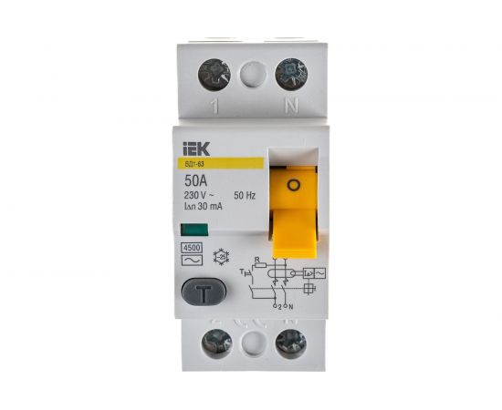 УЗО IEK MDV10-2-050-030 ВД1-63 АС – изображение 2