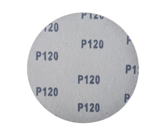 Круг шлифовальный под липучку абразивный (50 шт; Р120; 125 мм) Orientcraft OCV125222120 – изображение 2