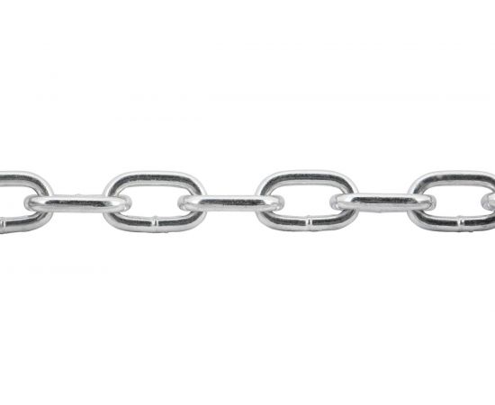 Короткозвенная цепь МЕТАЛЛСЕРВИС DIN 766, 5 мм, оцинкованная, 30 м 1227105 – изображение 2