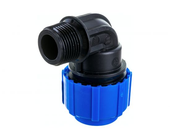 Отвод с наружной резьбой ПОЛИТЭК 25х3/4 50012534 – изображение 2