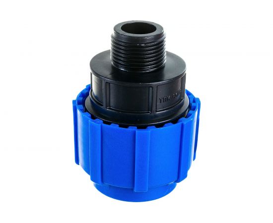 Муфта с наружной резьбой ПОЛИТЭК 32х3/4 53003234 – изображение 2