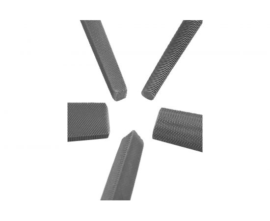 Набор напильников AV Steel №2 200мм 5 предметов AV-921168 – изображение 3