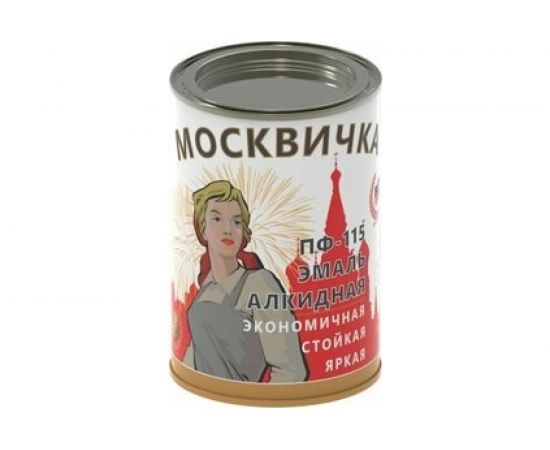Эмаль Москвичка ПФ-115 белая, 1.9 кг 4620105770033 – изображение 3