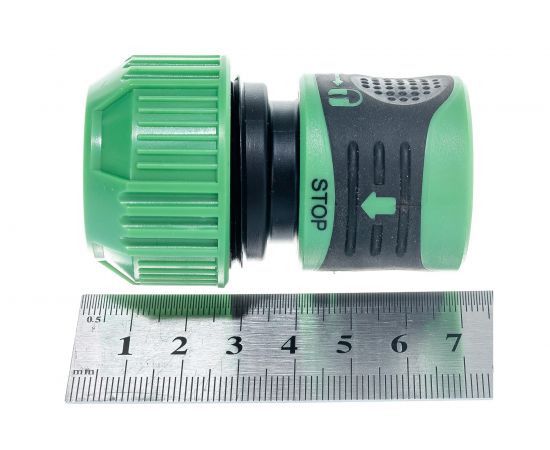 Соединитель универсальный с аквастопом 1/2"-5/8"-3/4" SKRAB 28260 – изображение 4