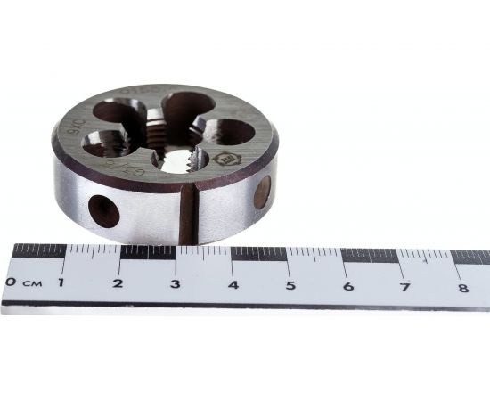 Плашка, трубная цилиндрическая G 3/8 дюйма 9ХС ТМ Туламаш 57997 – изображение 4