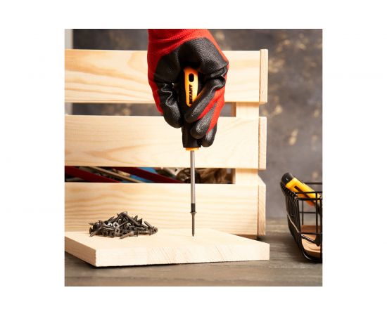 Крестовая отвертка REXANT PH 1х75 мм, двухкомпонентная рукоятка 12-6404 – изображение 4