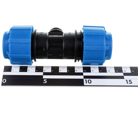 Тройник с наружной резьбой ПОЛИТЭК 25х1/2х25 51251225 – изображение 4