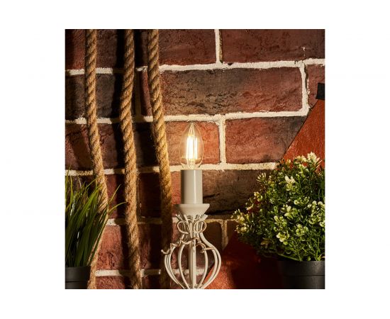 Филаментная лампа REXANT Свеча CN35 7.5 Вт 4000K E14 604-084 – изображение 4