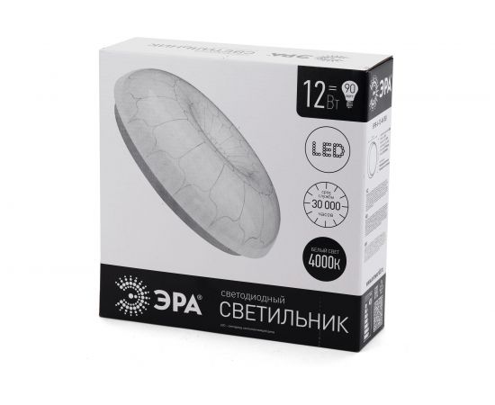 Бытовой светильник ЭРА SPB-6-12-4K B светодиодный 12Вт 4000K 960Лм Паутина 263x86 Б0019805 – изображение 4