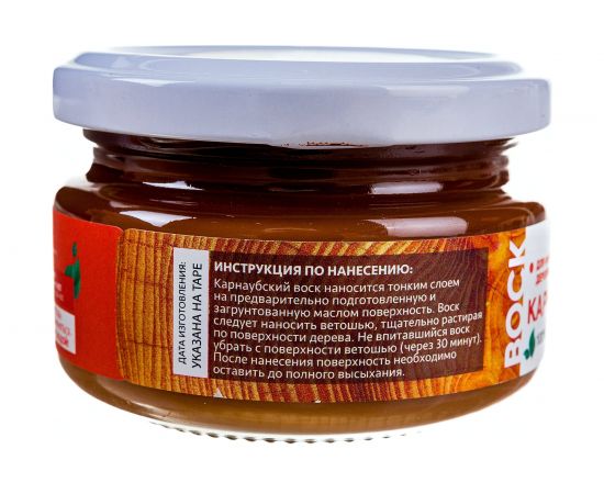 Карнаубский воск MIGHTY OAK 0.1 л, темный орех MO162 – изображение 7