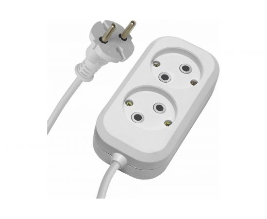 Удлинитель STEKKER 2 гнезда б/з 2x0,75, 7м, серия Home HM01-20-07, Ух-10 39204 