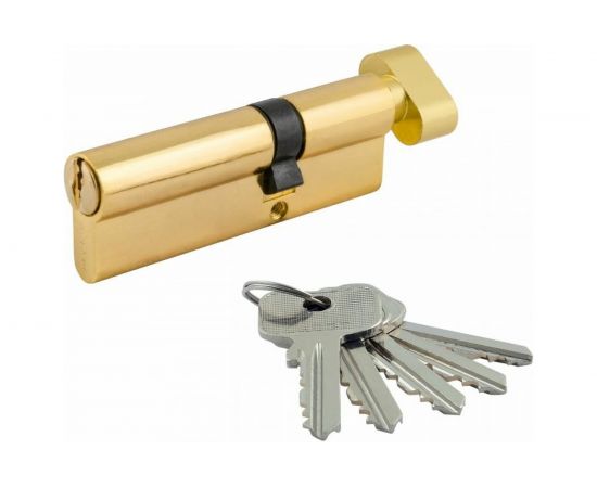 Цилиндровый механизм НОРА-М ЕСО Z ЛВ-90 55-35 латунь 15546 