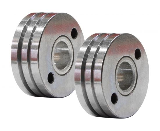 Ролик (2 шт; 0.6-0.8 мм; сталь) для IRMIG 160 SYN/180 SYN/200SYN FUBAG 31507 