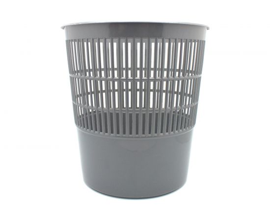 Корзина для мусора Осколпласт 10 л, серая 011-04 