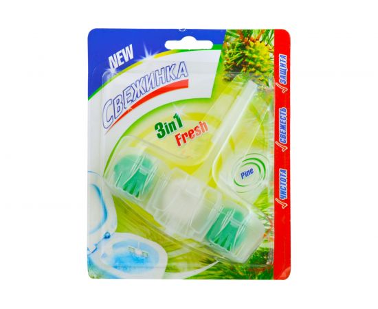 Освежитель Свежинка Блистер WC 3 in 1 Fresh Pine 40 гр 3026 