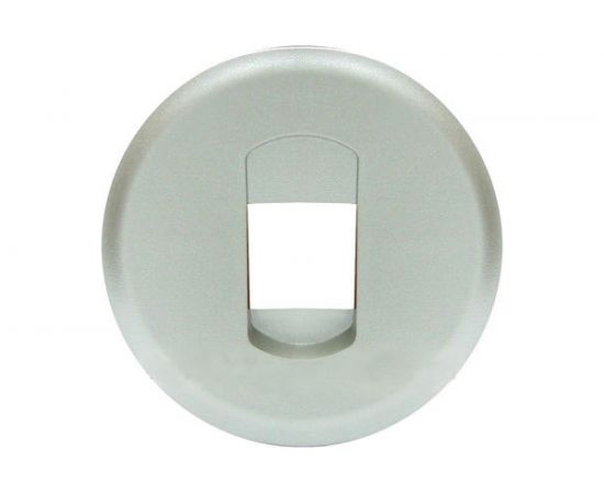 Накладка для одинарной компьютерной розетки Legrand Celiane Белый 68251 