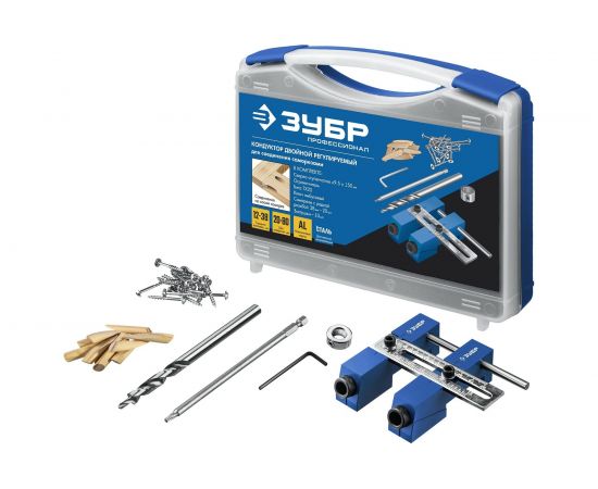 Кондуктор регулируемый для глухих отверстий ЗУБР 30081 