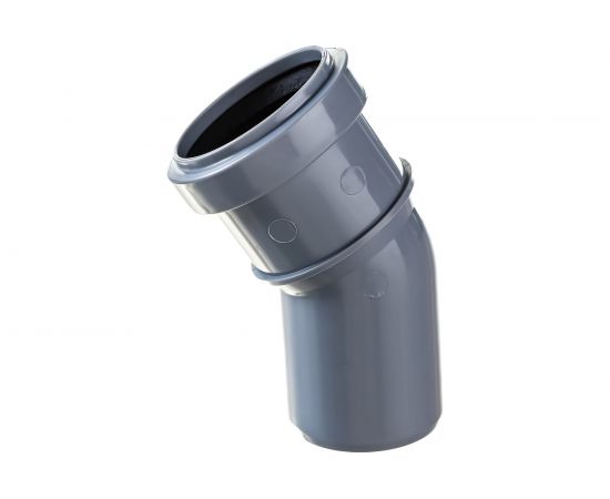 Отвод ПОЛИТЭК 50 мм, 30 градусов 100530 – изображение 2