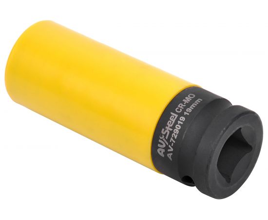 Головка ударная удлиненная тонкостенная (19 мм; 1/2DR) AV Steel AV-729019 – изображение 2