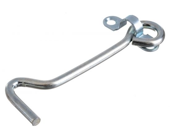 Дверной крючок РемоКолор (прутковый; оцинкованый; 100 мм) 70-0-232 – изображение 2