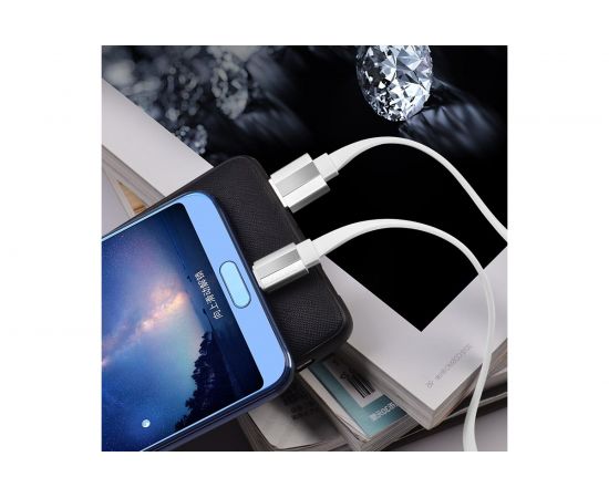 USB-кабель BOROFONE, AM-Type-C 1.2 метра, 3A, ТПЭ, белый 23752-BU8tW – изображение 2