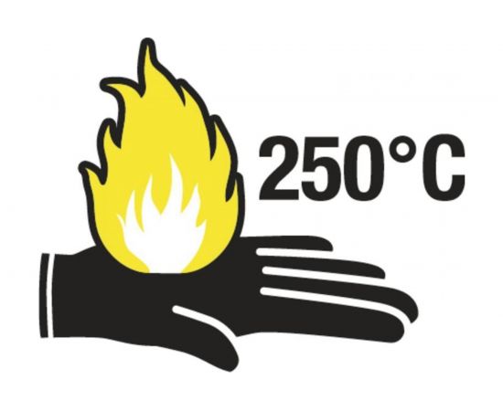 Трикотажные антипорезные перчатки с латексным покрытием Delta Plus VENICUT52, р. 9 VECUT5209 – изображение 4