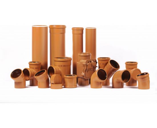 Труба ХЕМКОР НПВХ, наружная канализация, SN 8, 250x6130 мм 1491046 – изображение 5