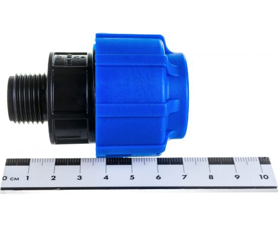 Муфта ПОЛИТЭК с наружной резьбой 25х1/2 53002512 – изображение 5