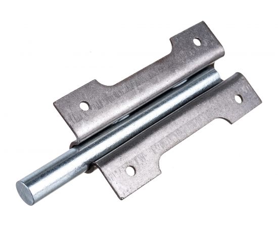 Накладной засов Делга ОСНОВНОЙ (медь; с круглым ригелем; 150 мм) Д809 – изображение 5