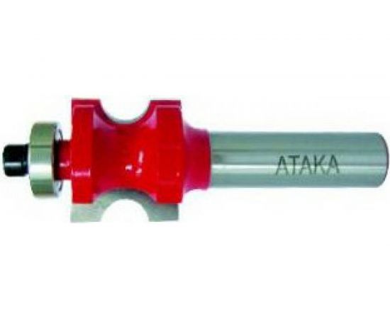 Фреза кромочная профилирующая (28.6х8х19х62 мм) Атака 8141090 