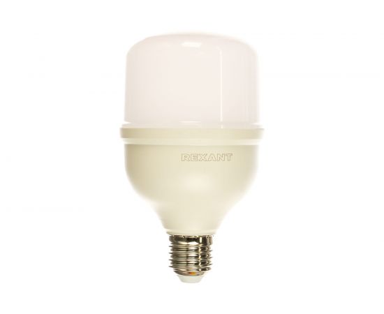 Лампа REXANT светодиодная высокомощная E27 переходник E40 холодный свет 30 Вт 604-069 