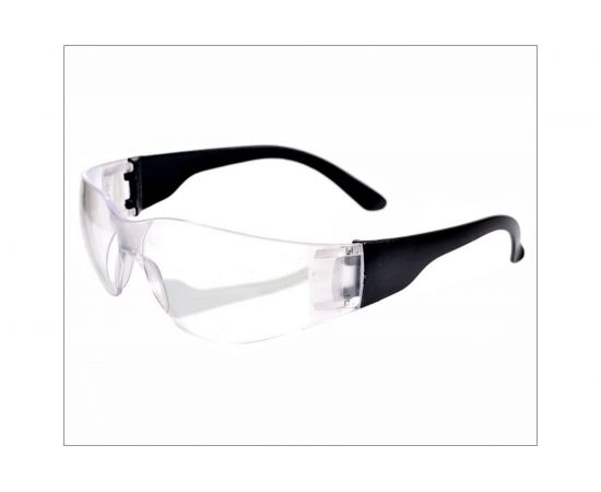 Защитные открытые очки ON Классик, серые, с черной дужкой, 23-01-010 