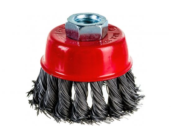 Щетка металлическая крученая чашка (65 мм; М14) для УШМ ON 20-04-065 