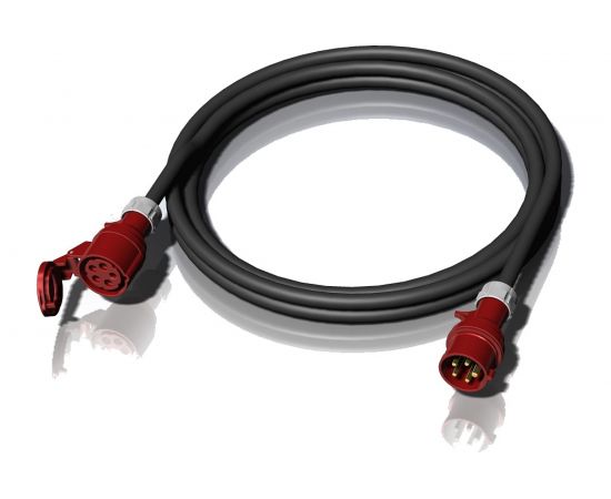 Трехфазный удлинитель ALPENBOX 16A 5P - 16A 5P IP44 XTREM H07RN-F 5Х4 10 м 8970008 