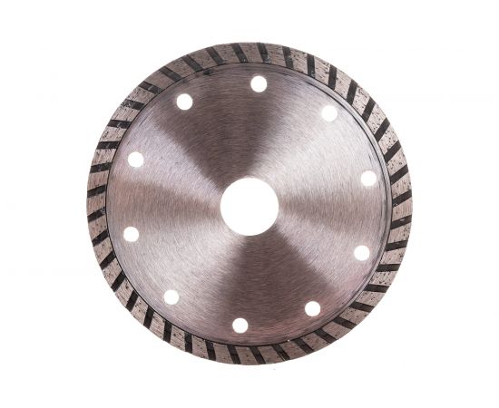 Круг алмазный сплошной TURBO по бетону и кирпичу (125х22.23 мм) REDVERG 6621289 – изображение 2