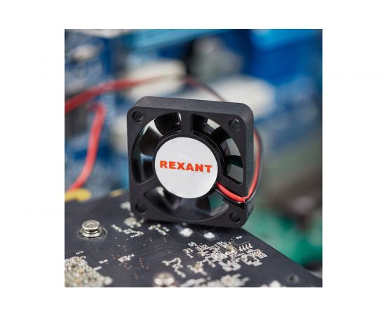 Осевой вентилятор для охлаждения REXANT RX 40х40х10 мм 12 В 72-5040 – изображение 2