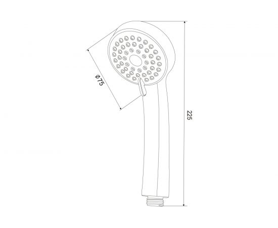 Лейка для душа OLIVES D103 – изображение 2