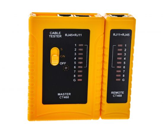 Тестер для витой пары IEK ITK RJ11/RJ45 CT468 – изображение 2