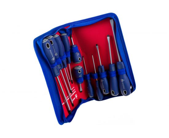 Набор отвёрток в футляре на молнии 12шт МАСТАК 04-12Z – изображение 2