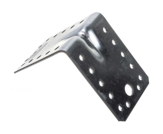 Крепежный особопрочный уголок с ребром VORMANN 90х90х65х2,5 мм, оцинкованный 70 932 000 – изображение 2