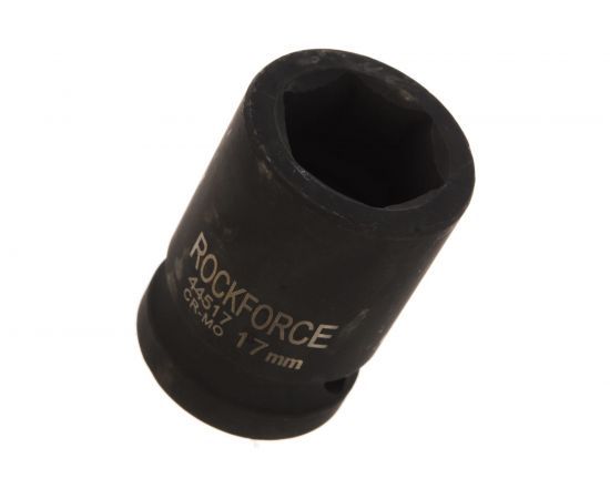 Головка торцевая 6-гранная ударная 17 мм, 1/2"", L=40 мм ROCKFORCE RF-44517 – изображение 2