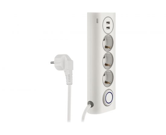 Сетевой фильтр Rombica NEO WC3U Белый PSE-003 – изображение 2