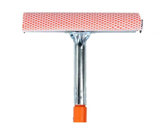 Щетка для мытья стекол Airline AB-G-01 с телескопической ручкой, поролоном и водосгоном 130 см – изображение 3